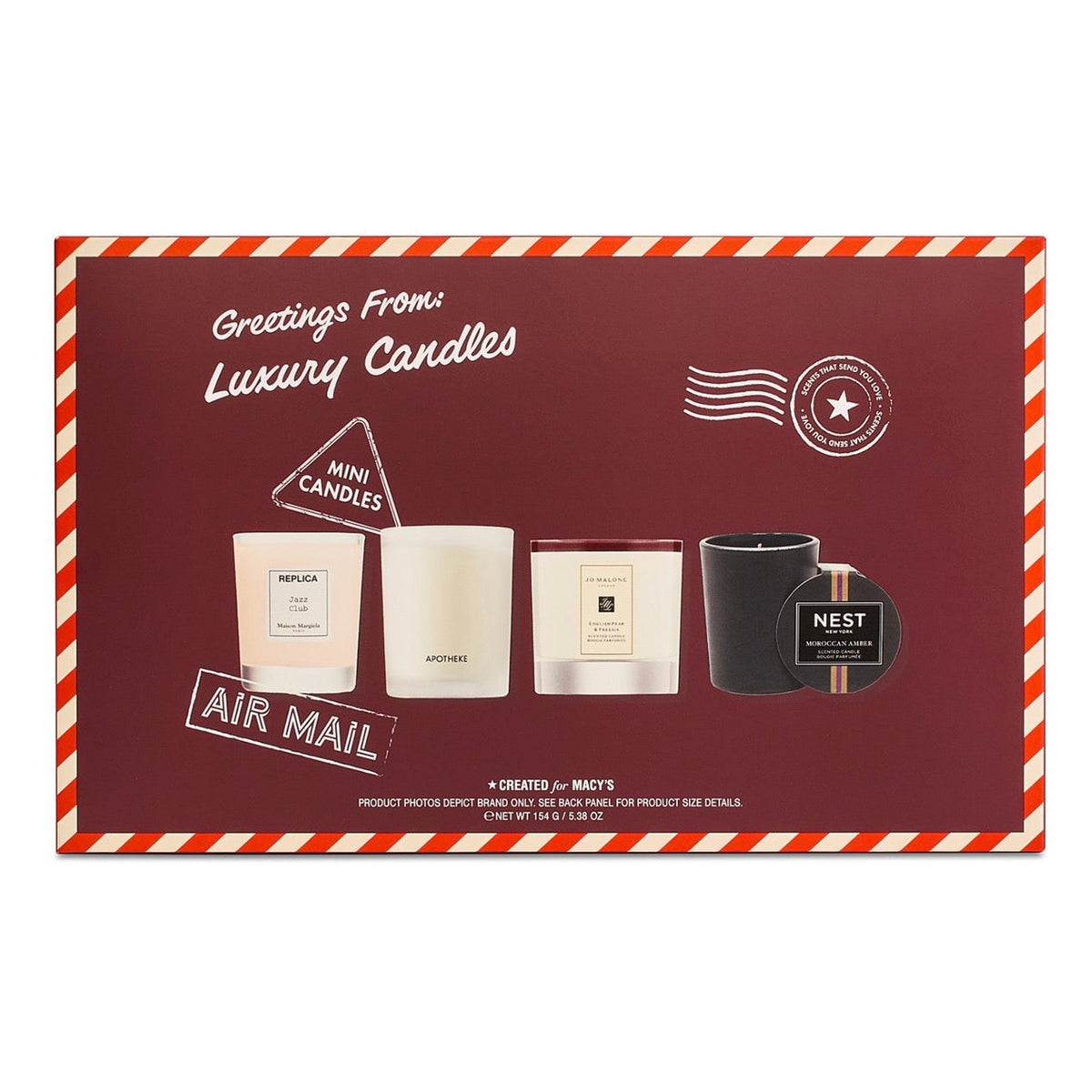 Luxury Mini Candle Gift Set – Set of 4
