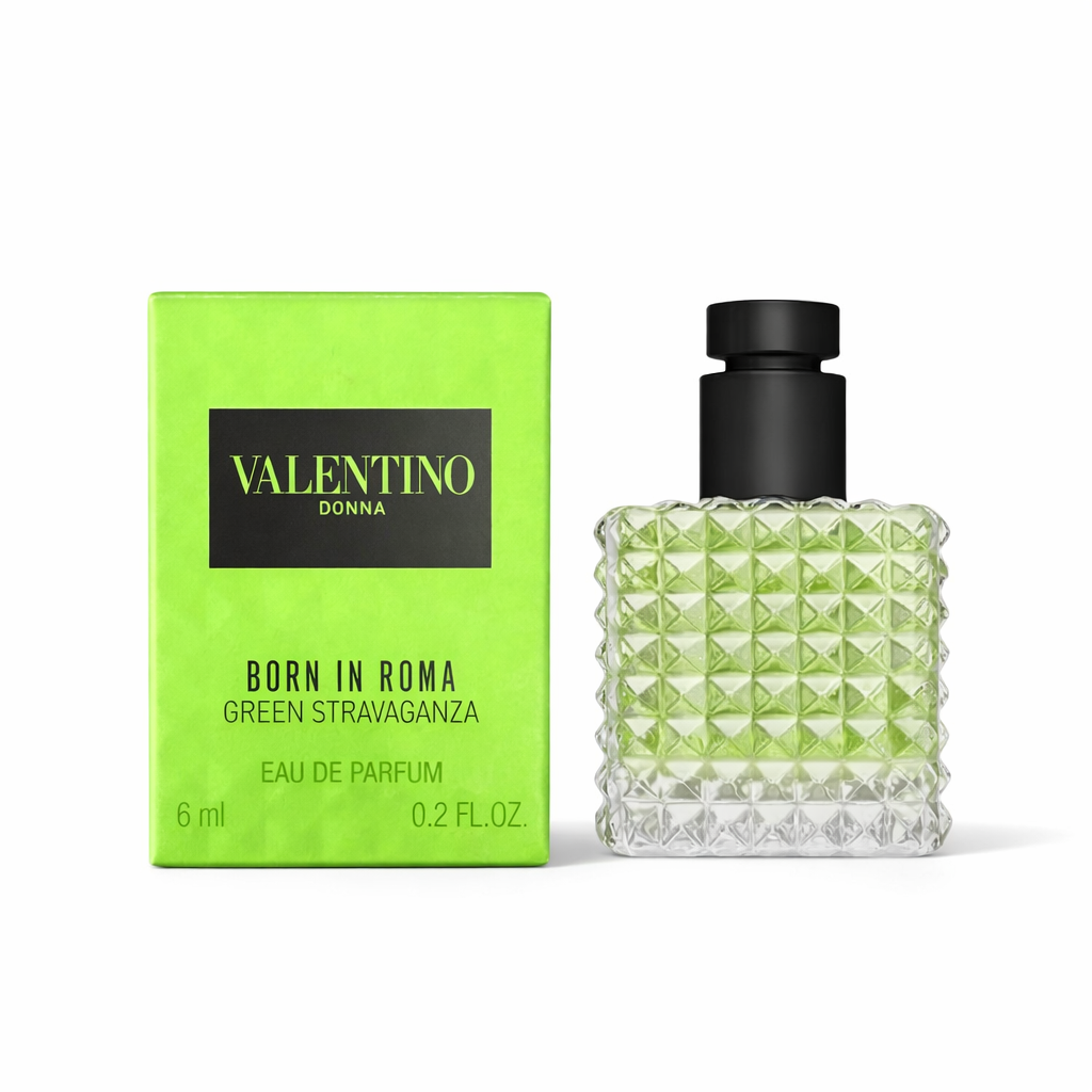 Born in Roma Green Stravaganza Eau de Parfum – Mini Size (0.2 oz / 6 ml)