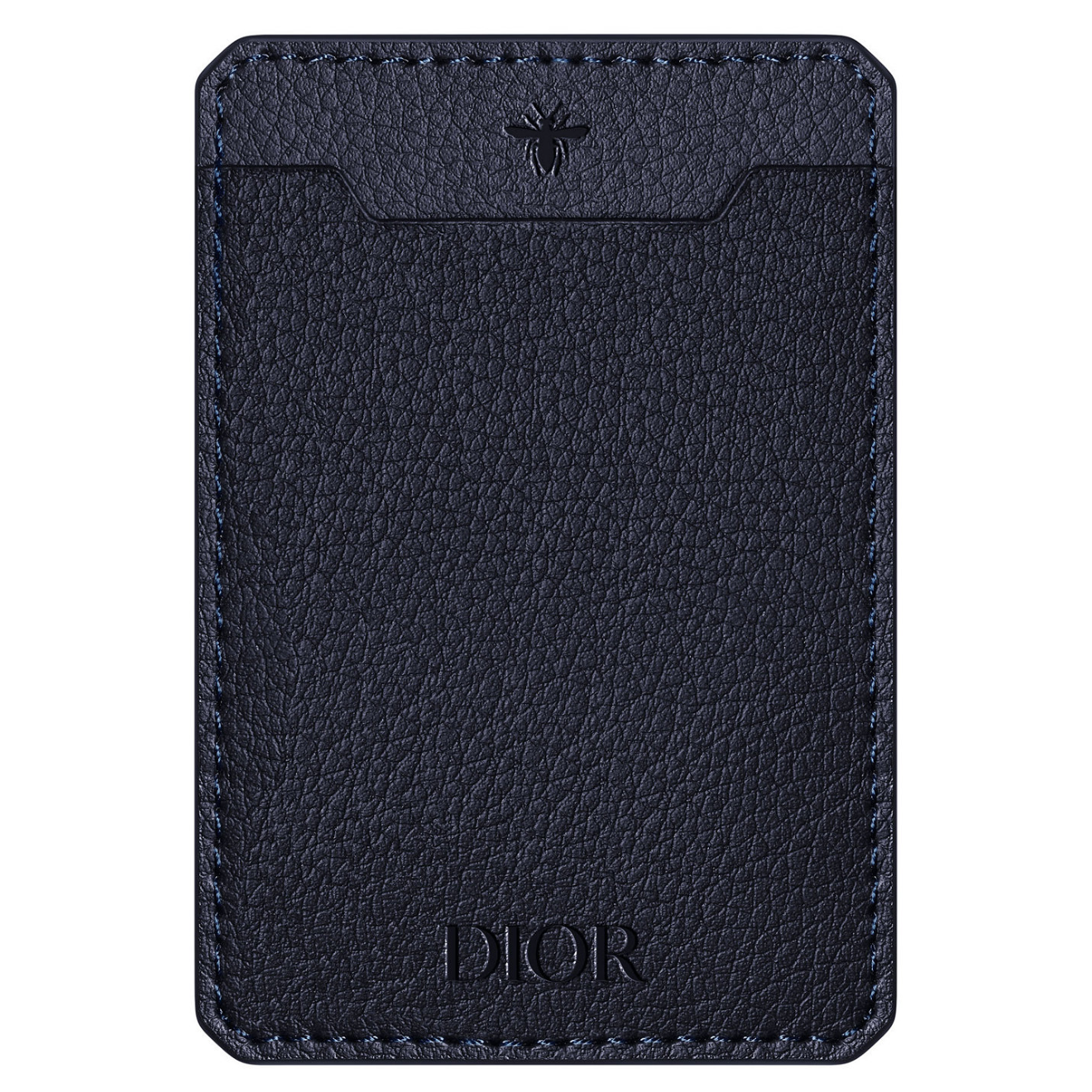 Dior Navy Card Holder – Luxury Slim Wallet
