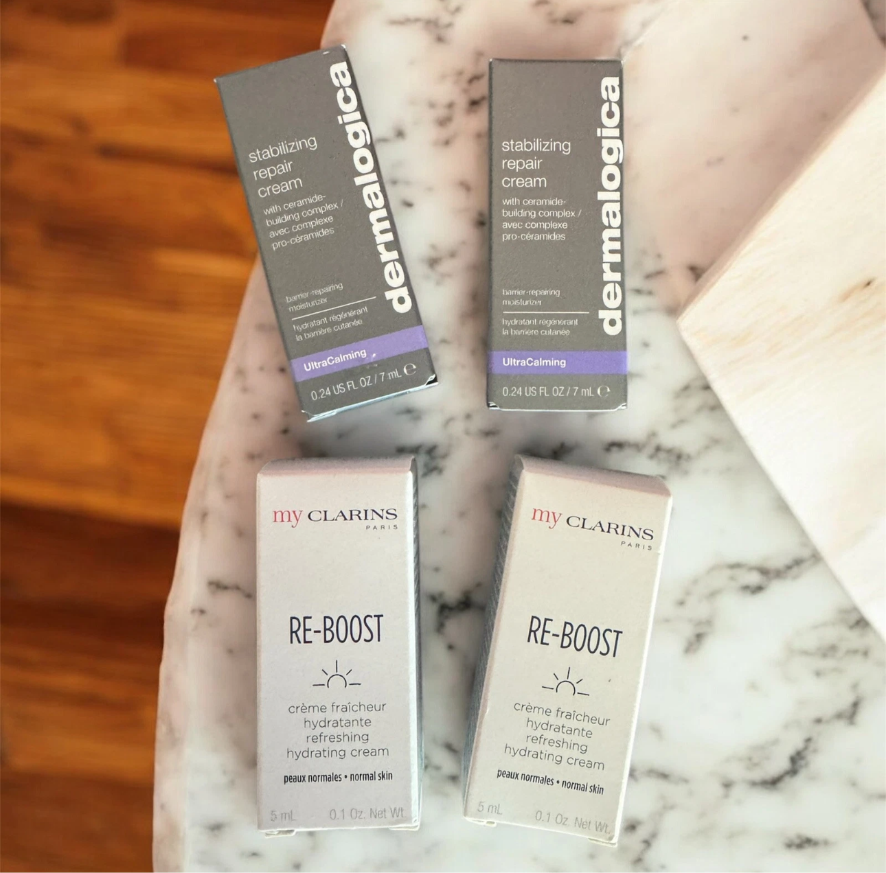 Dermalogica And my CLARINS hydrating cream Travel Set