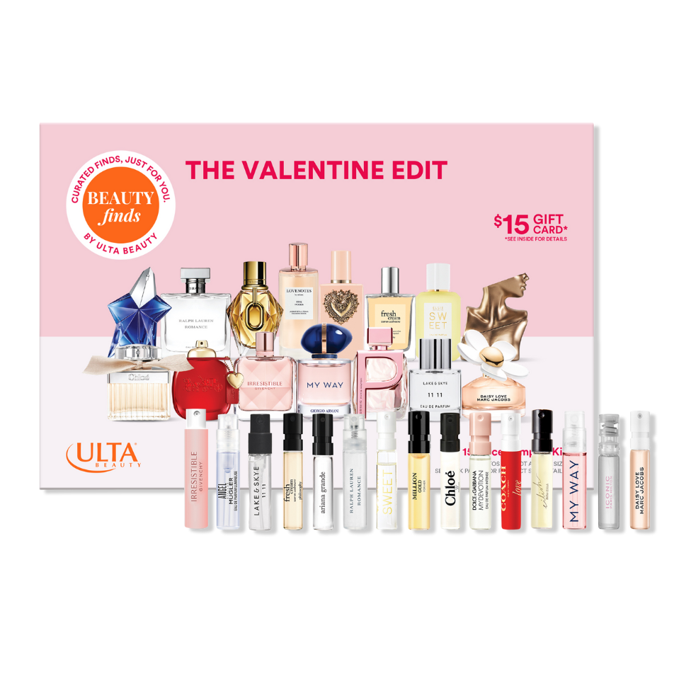 Mini Perfume Sampler Set – 15 Pieces + $15 Gift Card