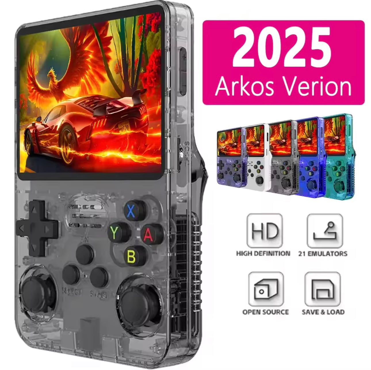 Retro Handheld Game Console