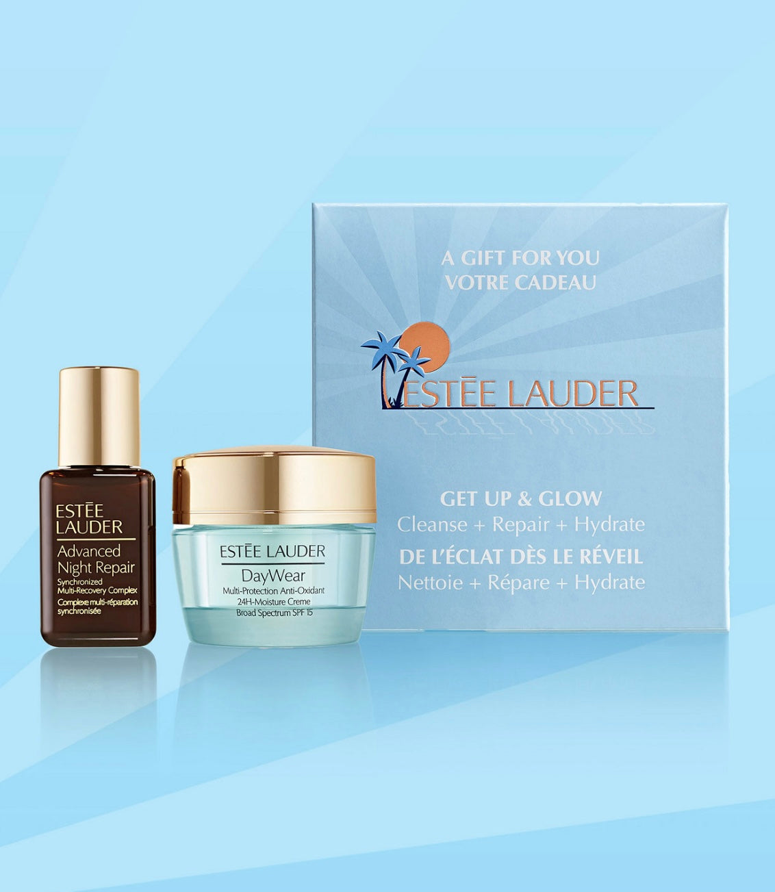 Mini Moisturizer and Serum Duo DayWear Repair Estée Lauder