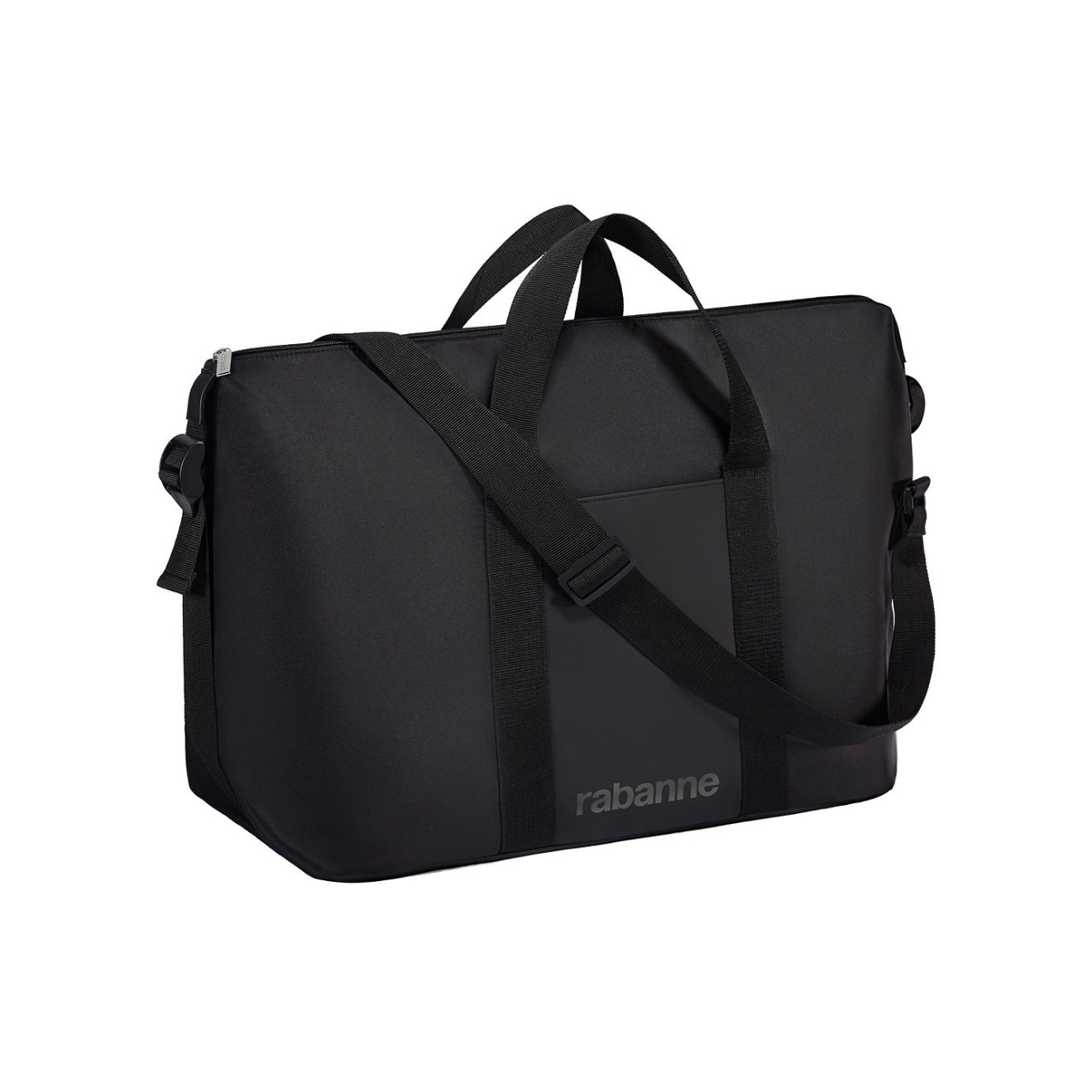 Rabanne Phantom Black Weekend Bag – Travel Duffel Bag for Men