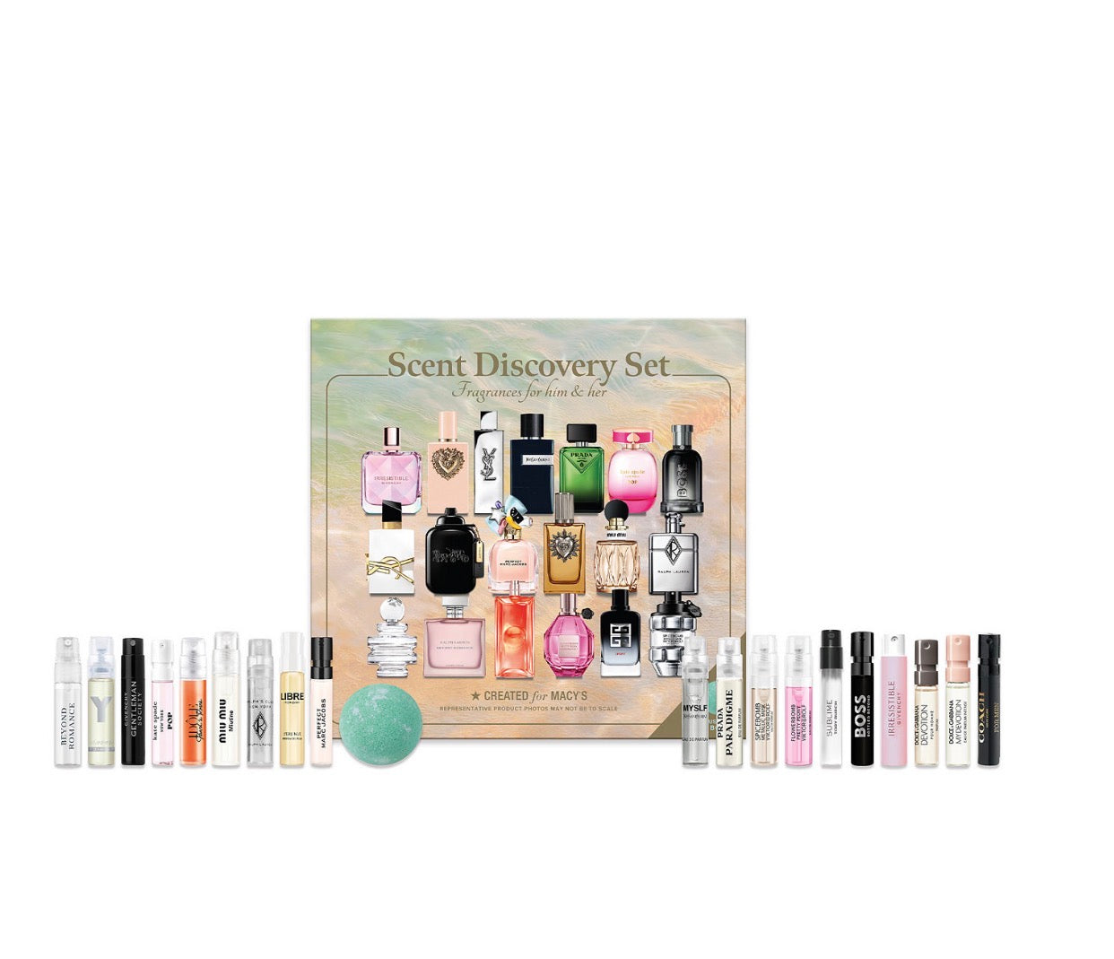 Luxury Designer Fragrance Discovery Set for Him & Her – Perfume Sample Gift Collection