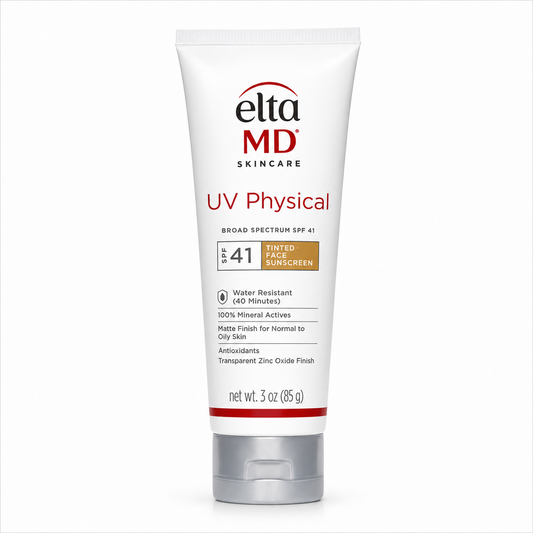 EltaMD UV Physical Tinted Face Sunscreen SPF 41 – 3 oz Mineral Sunscreen for Oily & Sensitive Skin