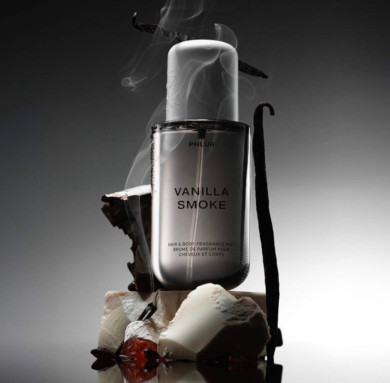 PHLUR Vanilla Smoke Body & Hair Mist 8 oz | 236 mL