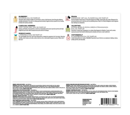 Luxury Designer Perfume Sampler – 6 Piece Set