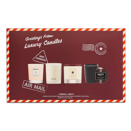 Luxury Mini Candle Gift Set – Set of 4