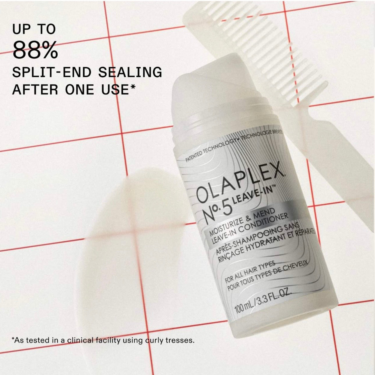Olaplex No.5 Leave-In Conditioner – Moisturize & Mend Split Ends 3.3 oz