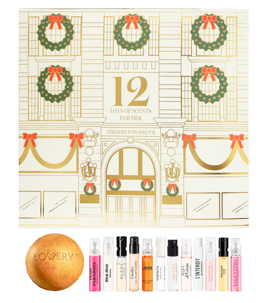 13-Pc. 12 Days of Scent For Her Advent Calendar Fragrance
Set