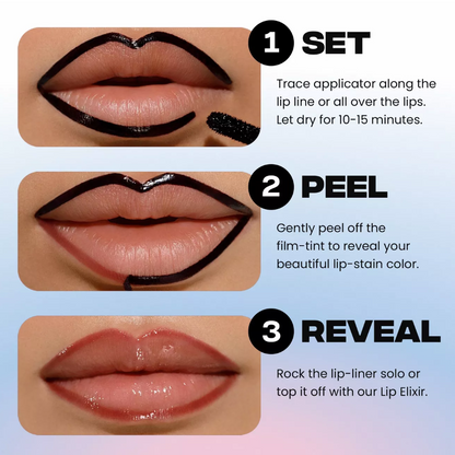 SACHEU Stay-N Peel-Off Lip Liner – p-INKED (Pink)