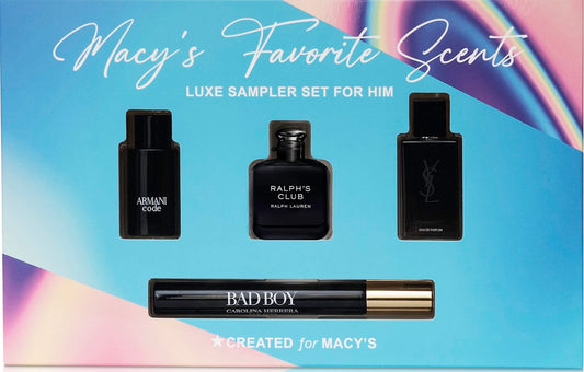 4-Pc. Mini Luxe Fragrance Sampler Set For Him, Created for
Macy's