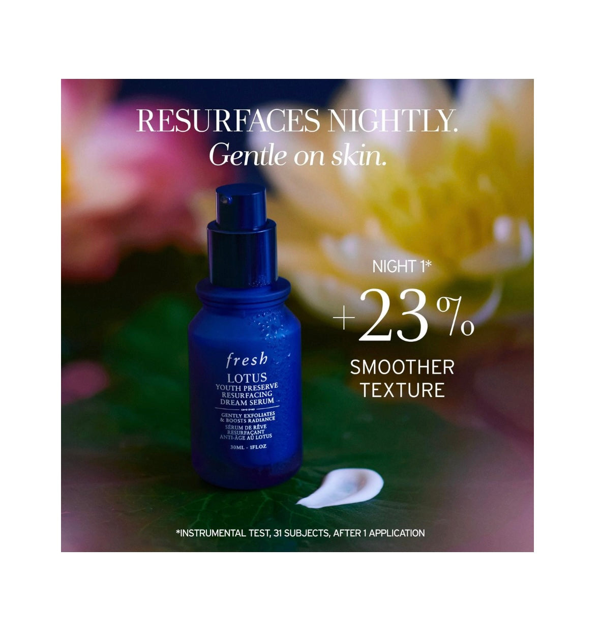 fresh Lotus AHA Resurfacing Gentle Serum