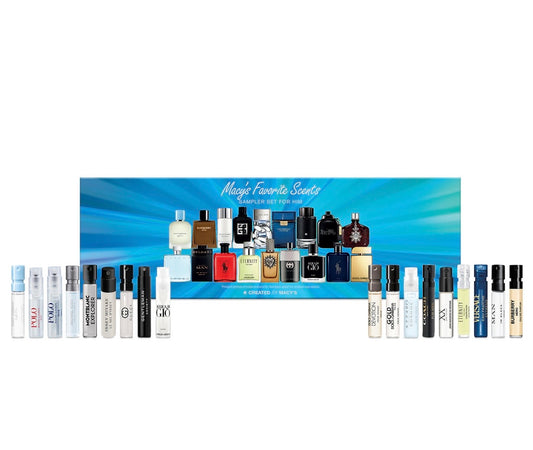 18-Pc. Fragrance Sampler Gift Set for Him.