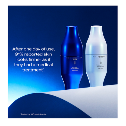 Shiseido Bio-Performance Skin Filler Serum Duo – Anti-Aging Hyaluronic Acid Treatment