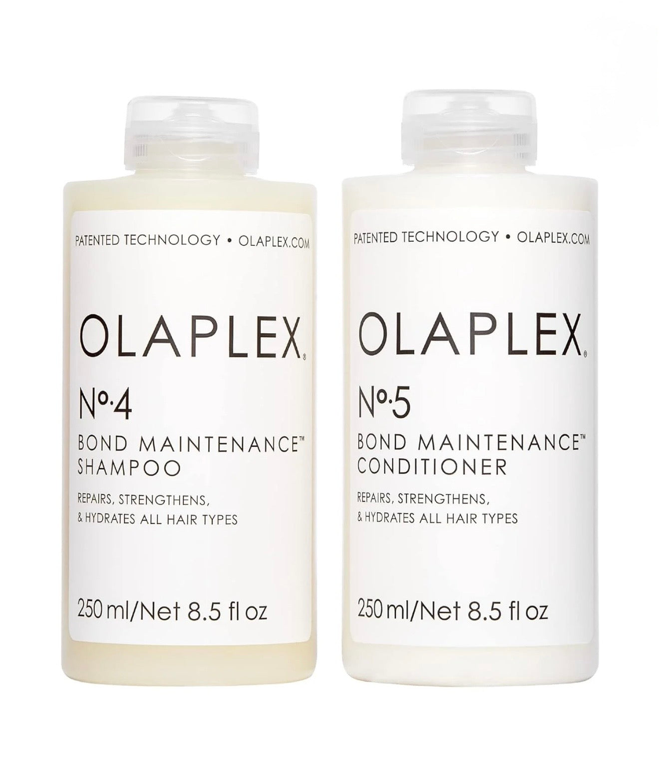 Olaplex No.4 & No.5 Hair Repair Set – Bond Maintenance Shampoo + Conditioner Duo