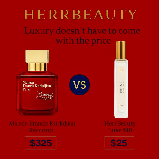Luxe 540 - 15 ml Purse Spray / Inspired by Baccarat Rouge 540