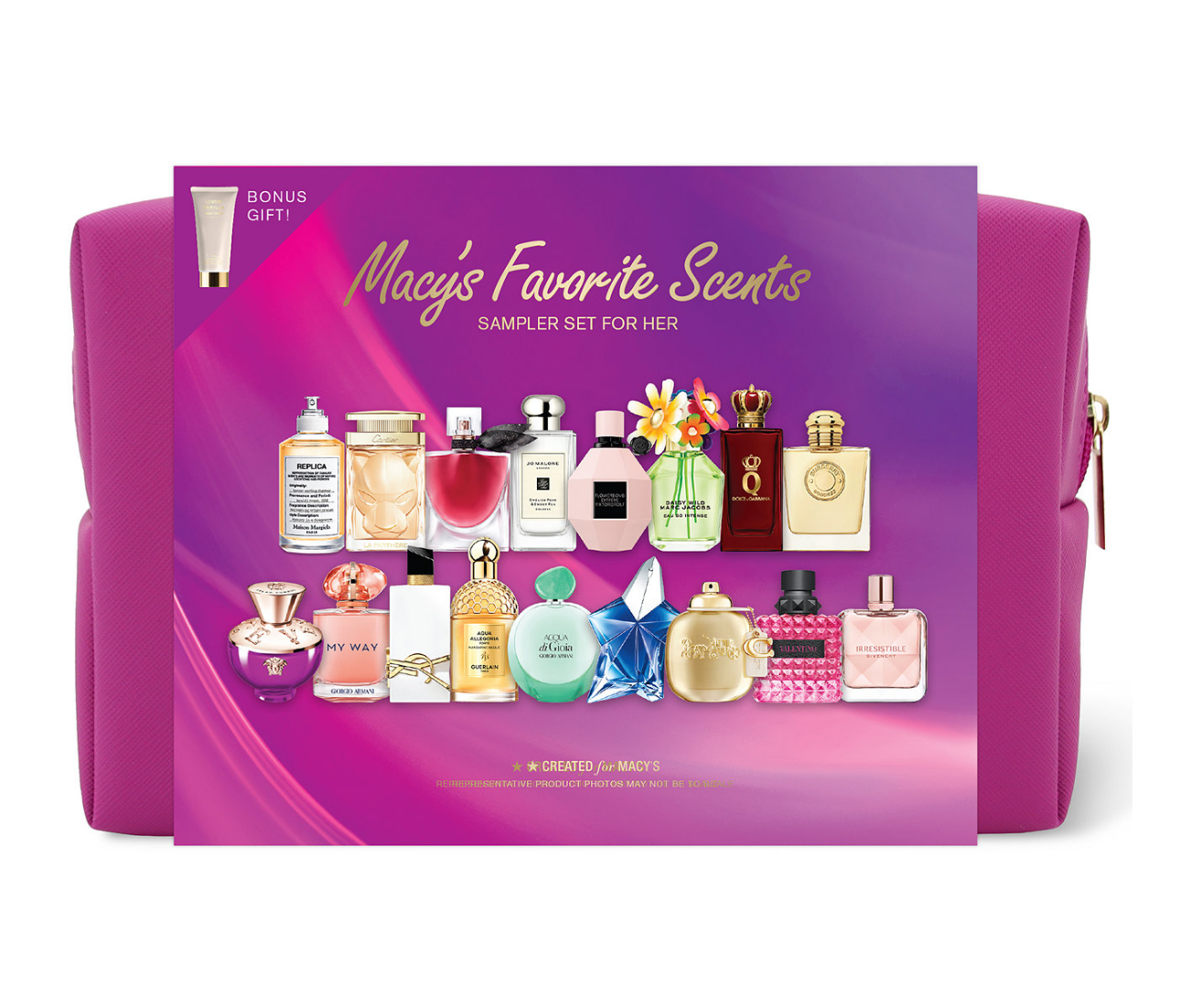 18-Pc. Favorite Scents Sampler Set For Her Eau De Parfum Fragrance Kit