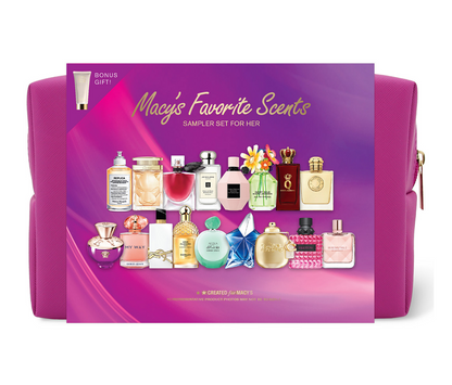 18-Pc. Favorite Scents Sampler Set For Her Eau De Parfum Fragrance Kit
