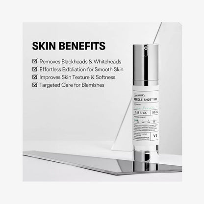 VT Cosmetics Reedle Shot 100 Cica Serum 60ml No Box