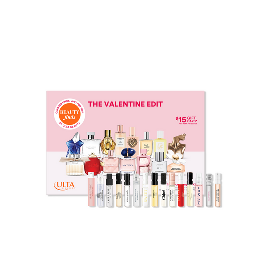Mini Perfume Sampler Set – 15 Pieces + $15 Gift Card