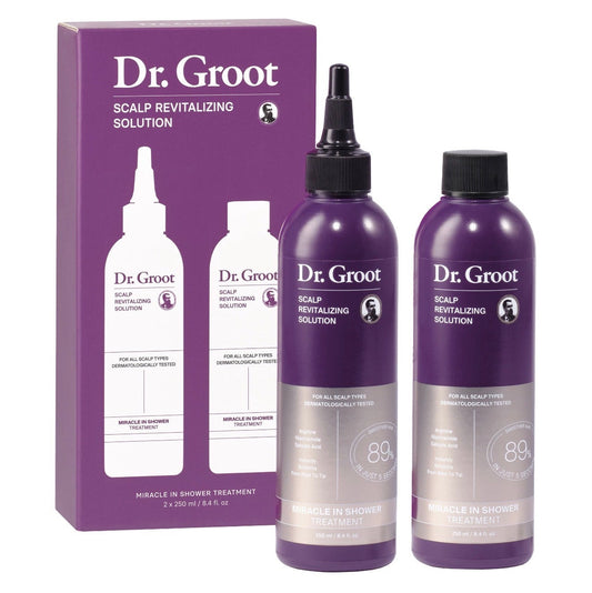 Dr. Groot Scalp Revitalizing Solution Hair Treatment Set 2 Pack 250ml Korean Hair Care