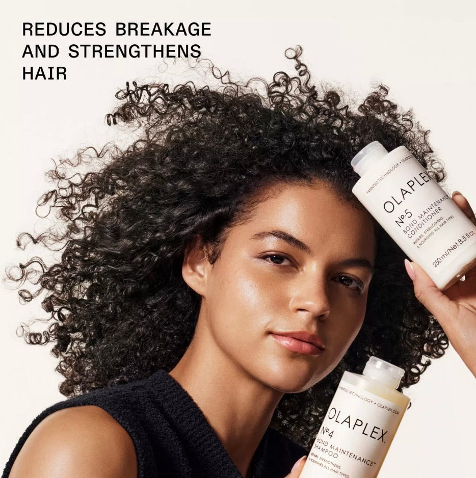 Olaplex No.4 & No.5 Hair Repair Set – Bond Maintenance Shampoo + Conditioner Duo