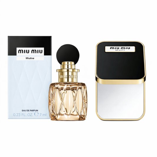 Miu Miu Mini Duo – Eau de Parfum 7 ml + Compact Mirror