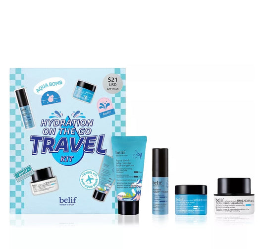 Belif 4-Pc. Hydration On The Go Travel Set