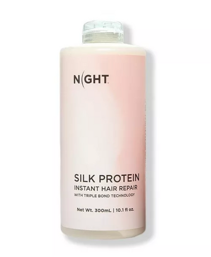 NIGHT Silk Protein Instant Hair Repair 10.1 fl oz / 300 mL – Triple Bond Technology