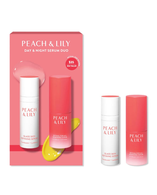 PEACH & LILY. Day & Night Serum Travel Size Duo