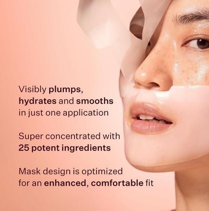 PEACH & LILY Glass Skin Ginseng Collagen Mask (7 ct)