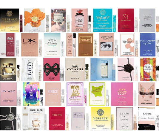 12 Designer Perfume Samples – Authentic Women’s Fragrance Set