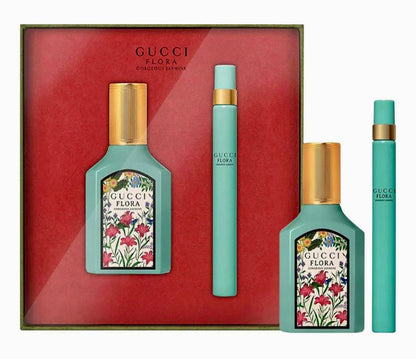 Gucci Flora Gorgeous Jasmine Gift Set 50 ml EDP Spray + 10 ml EDP Mini Spray
