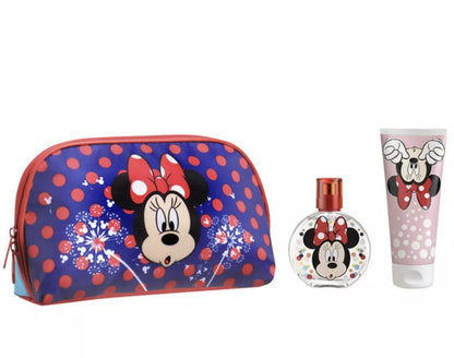 Disney Minnie Perfume Gift Set For Kids Edt 50Ml + Shower Gel + Coin Purse