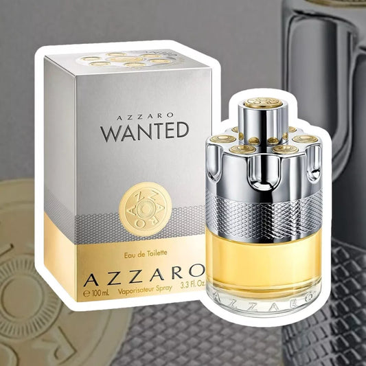Azzaro Wanted Cologne Eau de Toilette for him 3.4 Oz 100 ml